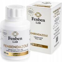 Fenbendazol 500 mg t. >99% Testowany laboratoryjnie, 90 jednostek przez Fenben LAB