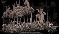 Goblin Spearmen Battle-Ready - x1 - 3dmonkeypl