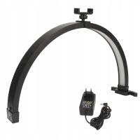 UCHWYT NA TELEFON Z LAMPĄ LED DO ZDJĘĆ