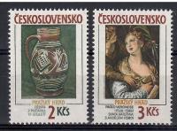 Czechosłowacja 1988 Mi 2975-2976 Czyste **