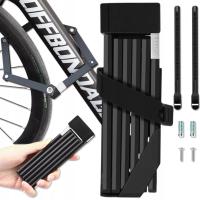 ZAPIĘCIE ROWEROWE ZAMKNIĘCIE SKŁADANE 680 MM BLOKADA NA ROWER SEGMENTOWE
