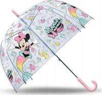 Kids Euroswan Parasolka przezroczysta automatyczna 48cm Myszka Minnie