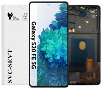 Wyświetlacz AMOLED UTS-Group OEM granatowy do Samsung S20 FE 5G