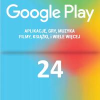 Google Play 24 zł , Karta podarunkowa, Kod, Doładowanie