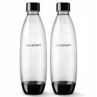 Бутылки SodaStream Fuse 2x1l черные для посудомоечной машины