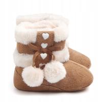 BUTY DZIECIĘCE BABY GIRLS BOOT NIEMOWLĘCE CIEPŁE BUTY