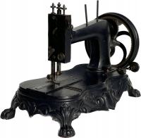 КРАСИВАЯ СТАРАЯ ШВЕЙНАЯ МАШИНА ДЛЯ КРИВОШИПА-УНИКАЛЬНЫЙ