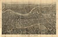 LONDYN Mapa 60x80cm 1851r. M34