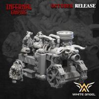 INFERNAL CANNON - INFERNAL EMPIRE - Bigusson - Druk 3D - White Angels