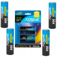 Никель-металл-гидридный аккумулятор (NiMH) Xtreme AA (R6) 800 мАч 4 шт.