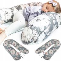 180 см V подушка для беременных для сна кормления микс