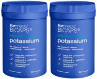 2x ForMeds Bicaps Potassium 360 mg 60 kaps Potas Ciśnienie krwi Glikogen