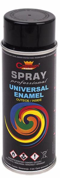 RAL 9005 краска спрей лак 400 мл черный глянец