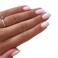 Paznokcie PRESS ON NAILS TIPSY 24 cienki french kwadrat