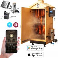 WĘDZARNIA DREWNIANA ELEKTRYCZNA 200L Wi-Fi DYMOGENERATOR BROWIN dragON