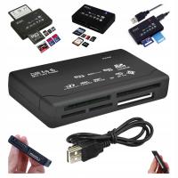 Устройство чтения карт памяти Kedo ku002 черный USB 2.0