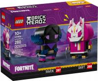 LEGO BrickHeadz 40884 Drift i Raven - figurki