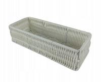 Koszyk kosz szufladowy sztućce koszyczek tacka drobiazgi technoratan biały