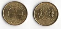 SOMALIA 1967 5 CENTESIMI