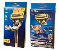 Maszynka do golenia GILLETTE PROSHIELD / Fusion5 + wkład - Na Prezent -