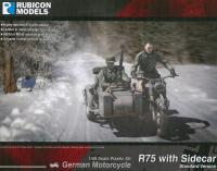Rubicon Models 28051 German Motorcycle BMW R75 with Sidecar