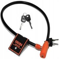 Zapięcie rowerowe SEKURA KB109 6mm x 76cm