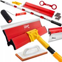 Набор для шпатлевки 60 см сменное лезвие из нержавеющей стали 0,3 мм палка ролик