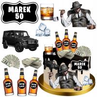 НАБОР ВАФЕЛЬ ДЛЯ ТОРТА ДЛЯ ПАРНЯ 18 20 30 40 50 60 БЕСПЛАТНО ТЕКСТ