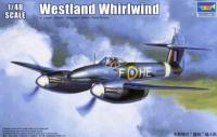 Trumpeter 02890 Brytyjski myśliwiec Westland Whirlwind model samolot 1/48