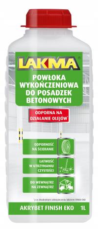 ЛАКМА АКРИБЕТ отделка ЭКО для бетона отделка прозрачное покрытие 1л