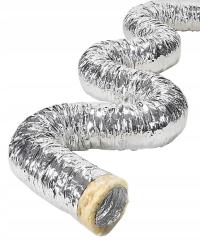 Przewód elastyczny TICKA Φ100 mm izolowany termicznie i akustycznie 10 MB