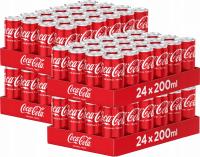 96X Сода Coca-Cola банка 200 мл