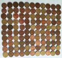 zestaw RPA 10 cent różne roczniki 110 szt.