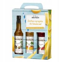 Сироп для лимонада Monin набор микс вкусов 3x250ml