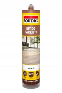 Kit do Parkietu Soudal Mahoń 280 ml - wodoodporny klej do szczelin i złączy