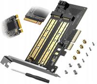 PCIe 3.0 x4 do SSD M.2 M-Key / M.2 B-Key Ugreen CM302 + Śrubokręt krzyżakowy do śrubek M2 M.2 NVMe SSD