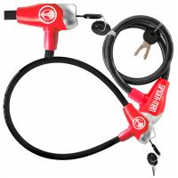 Велосипедный замок для ключей 12 мм 65 см Человек-паук