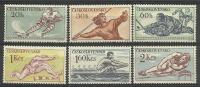 Czechosłowacja 1959 Mi 1116-1121 Czyste **