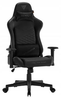 Офисное игровое кресло из искусственной кожи, вращающееся регулируемое до 150 кг Senshi Sense7