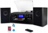 Проигрыватель башни Digitnow M504 винил CD MP3 SD AUX картридж Pendrive Bluetooth