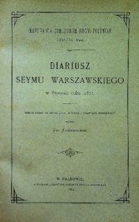 Dariusz Seymu Warszawskiego 1880 r.