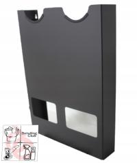 Prostokątny wieszak na dwie maszyny polerskie