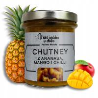 Chutney z Ananasa Mango i Chilli Dodatek do Dań Gotowych 190g
