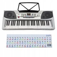 Клавиатура орган фортепиано MK-2083 54 Клава микрофон клавиши наклейки ноты