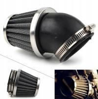 Filtr powietrza stożkowy 50 mm 45 stopni Chrom Cross ATV Quad