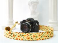 Ремешок для камеры нейлон желтый