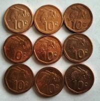 moneta RPA 10 cent 2023 nowy typ