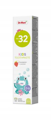 Pro32 Toothpaste Kids Dr. Max, pasta do zębów dla dzieci, 50 ml