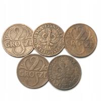 2 gr grosze 1938 ładny stan