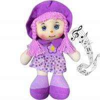 Тряпичная кукла для девочки Дороти с голосовым модулем 27 см тряпичная кукла